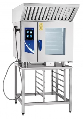 Бойлерный программируемый пароконвектомат Abat ПКА 6-1/1ПП2 с парогенератором